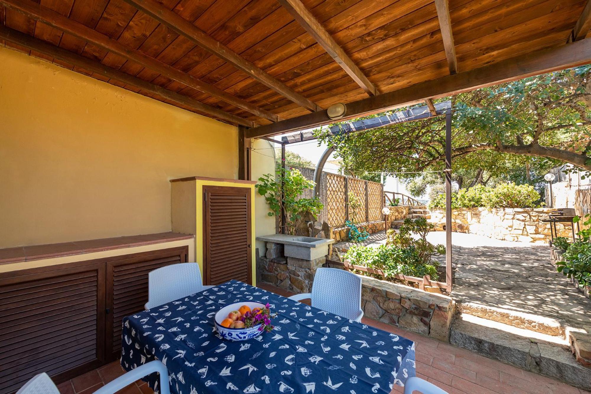 Villa Allegra Panoramica 150 Mt Dal Mare فيلاّسيمِيوس المظهر الخارجي الصورة