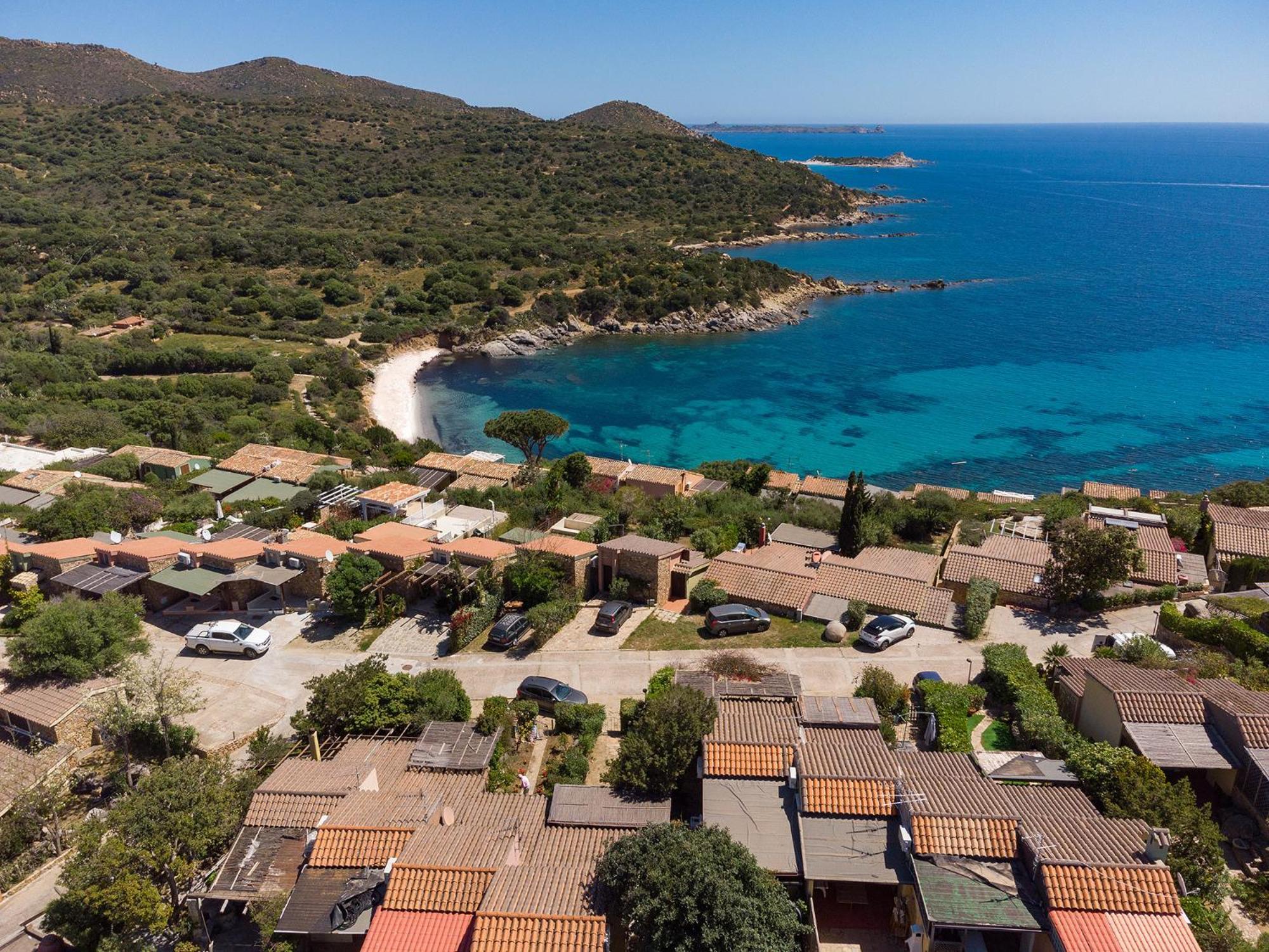 Villa Allegra Panoramica 150 Mt Dal Mare فيلاّسيمِيوس المظهر الخارجي الصورة